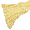 Damstickad kardigan med V-ringning Enfärgad tröja med knappar och utsvängda ärmar Elegant mode tröja Polyester och bomull 9