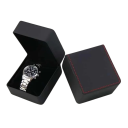 Darčeková krabička na hodinky s vankúšikom 11x10x7 cm PU koža ochranný box pre uloženie hodiniek a elegantné odovzdanie 1