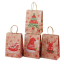 Darčeková taška s vianočným motívom 21 x 15 x 8 cm 4 ks 4