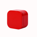 Dárková krabička na drobnosti s víkem 5,5×4,3×5,5 cm kovová úložná dóza kompaktní krabička na šperky a malé předměty 6