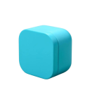 Dárková krabička na drobnosti s víkem 5,5×4,3×5,5 cm kovová úložná dóza kompaktní krabička na šperky a malé předměty 3