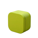 Dárková krabička na drobnosti s víkem 5,5×4,3×5,5 cm kovová úložná dóza kompaktní krabička na šperky a malé předměty 4