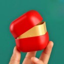 Dárková krabička na drobnosti s víkem 5,5 cm kovová úložná dóza krychlový tvar kompaktní krabička na šperky a malé předměty 6