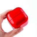 Dárková krabička na drobnosti s víkem 5,5 cm kovová úložná dóza krychlový tvar kompaktní krabička na šperky a malé předměty 7