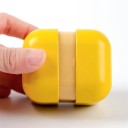 Dárková krabička na drobnosti s víkem 5,5 cm kovová úložná dóza krychlový tvar kompaktní krabička na šperky a malé předměty 8