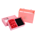 Dárková krabička na prstýnek s vnitřním polštářkem, prezentační box na šperky pro zásnuby, darování a elegantní vystavení 8