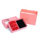 Dárková krabička na prstýnek s vnitřním polštářkem, prezentační box na šperky pro zásnuby, darování a elegantní vystavení 4