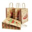 Dárková taška s vánočním motivem 21 x 15 x 8 cm 4 ks 3