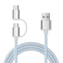 Daten-USB-Kabel Micro USB / USB-C K555 2