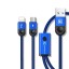 Datový kabel USB na Lightning / Micro USB 3