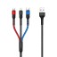 Datový USB kabel Micro USB / USB-C / Lightning 6