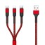 Datový USB kabel Micro USB / USB-C / Lightning 8
