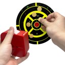 Dávcador portátil de adesivos para tiro 3,5 x 10 x 10 cm Suporte de polipropileno para adesivos de cobertura com gancho para atiradores 6