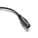 DC 5.5 x 2.1 mm F/M Extension Cable 12 cm 2