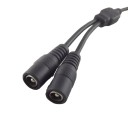 DC-virtakaapeli 5,5 x 2,5 mm CCTV-käyttöön 30 cm 2