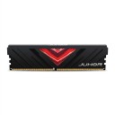 DDR4 16 GB 3200 MHz RAM-muisti CL18 ajoituksella ja XMP 2.0 mustassa jäähdyttimessä punaisella teemalla pöytätietokoneille Intel 1