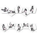 Dé à 12 faces avec 12 images différentes de positions et de jeux sexuels pour pimenter vos moments intimes Emballage discret 3