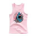 Débardeur en coton pour enfants avec impression de requin T-shirt uni sans manches avec col rond Top d'été pour garçons et filles Confortable différentes couleurs 5