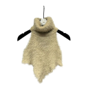 Débardeur en crochet pour femmes Crop Top avec col roulé Détail en fourrure Débardeur d'hiver stylé look tricoté polyester coton 5