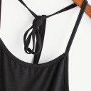 Débardeur femme avec impression humoristique noire 2