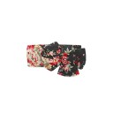 Débardeur fille et pantalons fleuris L1440 4
