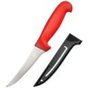 Deboning Kitchen Knife for Meat 12.7 cm Stainless Steel Red Handle Professional Chef's Knife for Deboning Meat 1