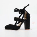 Décolleté in camoscio Clara J2401 1