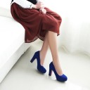 Décolleté in suede per donna Diana J825 7