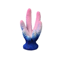 Decoração de coral artificial para aquário 5,3 x 3 cm Resina Forma de estrela Material não tóxico Paisagem subaquática Adorno para aquário 2