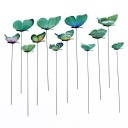 Decoração de espetar borboleta 12 pcs 8