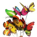 Decoração de espetar borboleta 24 pcs 13