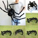 Decoração de Halloween aranha gigante 75 cm 8
