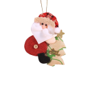 Decoração de Natal para pendurar 14 x 13 cm 5