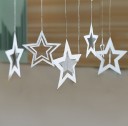 Decoração suspensa com estrelas 9