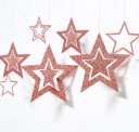 Decoração suspensa com estrelas 4