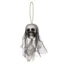 Decoração suspensa de caveira 36 cm 9