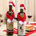 Decoración de botella de Papá Noel 1