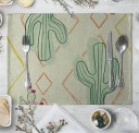 Decoración de mesa con cactus 7
