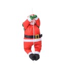 Decoración de Papá Noel trepando 7
