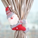 Decoraciones de cortinas navideñas 2