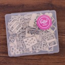 Decorações em madeira esculpidas 39 pcs 2