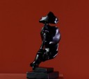 Decoratief borstbeeld gezicht 14