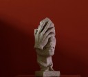Decoratief borstbeeld gezicht 5