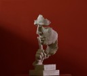 Decoratief borstbeeld gezicht 6