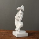 Decoratief borstbeeld gezicht 1