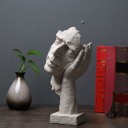 Decoratief borstbeeld gezicht 3