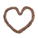 Decoratief rieten hart 4