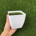 Decoratieve bloempot met kunstgras 5