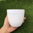 Decoratieve bloempot met kunstgras 6