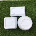 Decoratieve bloempot met kunstgras 3